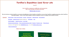 Desktop Screenshot of expeditionlandrover.info