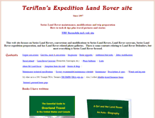 Tablet Screenshot of expeditionlandrover.info